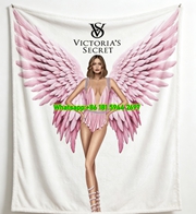 Victoria's Secret Pink Angel Fleece Throw Blanket V109
